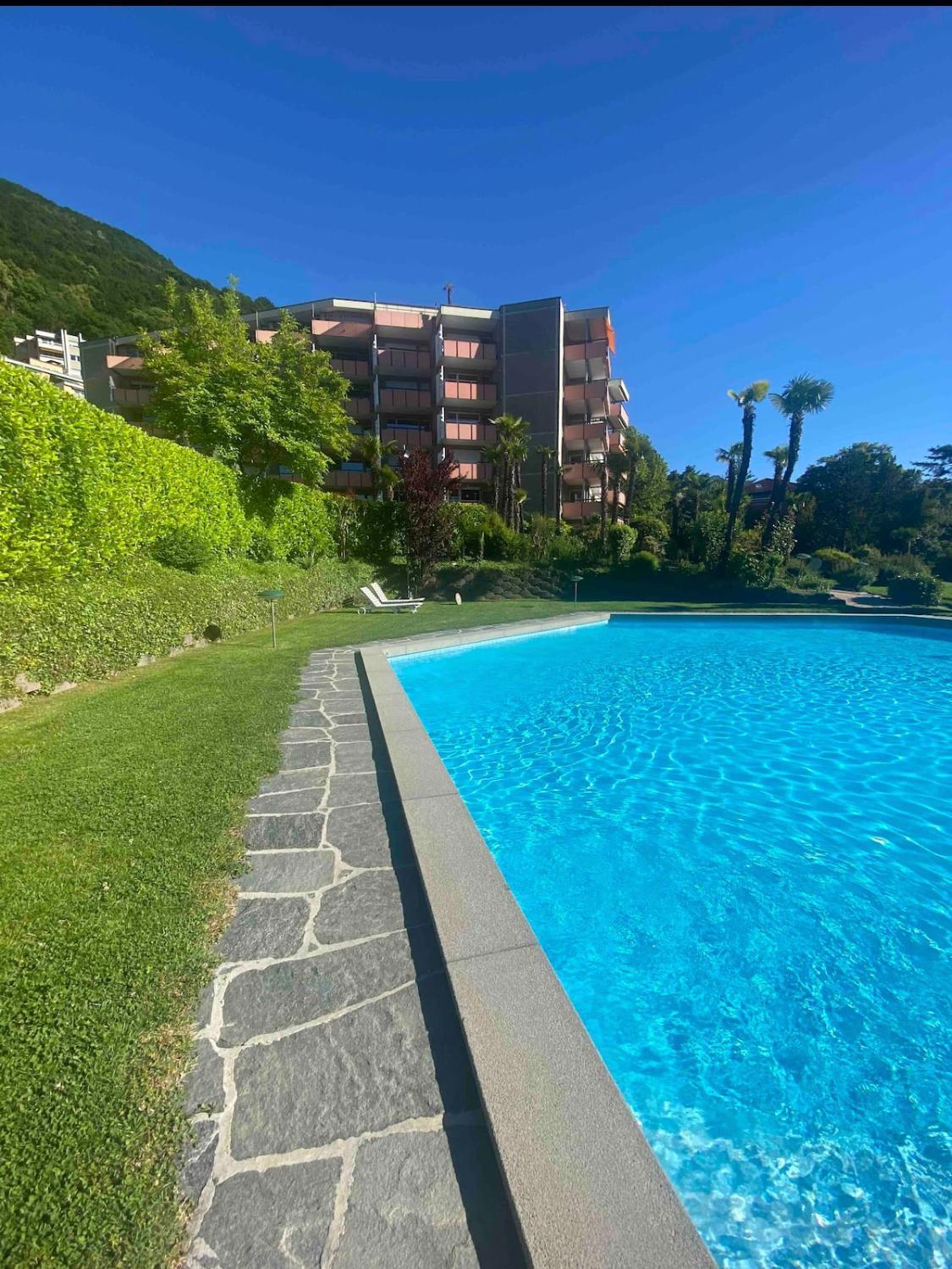 Bellavista Apartment Bissone Eksteriør bilde